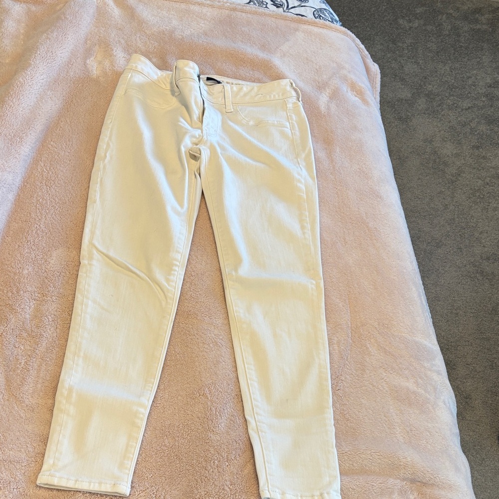 Women's Cream Jeans